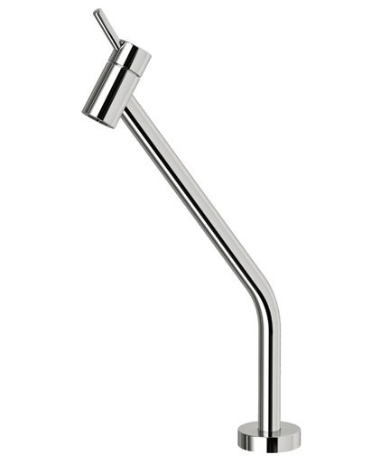 Torneira Lav Mesa Bica Alta Dn15(1/2) Nova Loggica-chro (peça) 