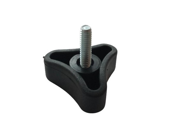 Manipulo 43mm 3 P Paraf 1/4x1" (macho) Preto N1 (peça) 