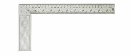 Esquadro Aluminio 10" (peça) 