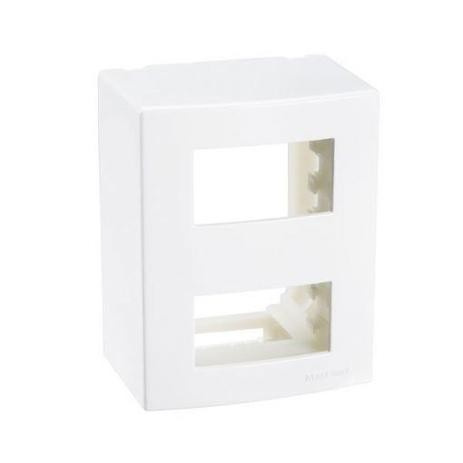 Caixa Sobrepor 95x75 2 Postos Sep C/ Suporte Br Pa018645 Sleek (peça) 