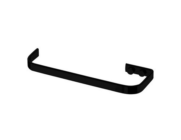 Toalheiro 22cm Aberto Preto Fosco 2304pt (peça) 