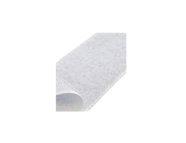 Velcro 20mm C/adesivo Macho Branco (metro Linear) 