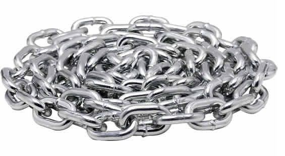 Corrente Soldada Gal 4,0mm 5/32 (1 Mt=0,302 Kg) (kilo) 