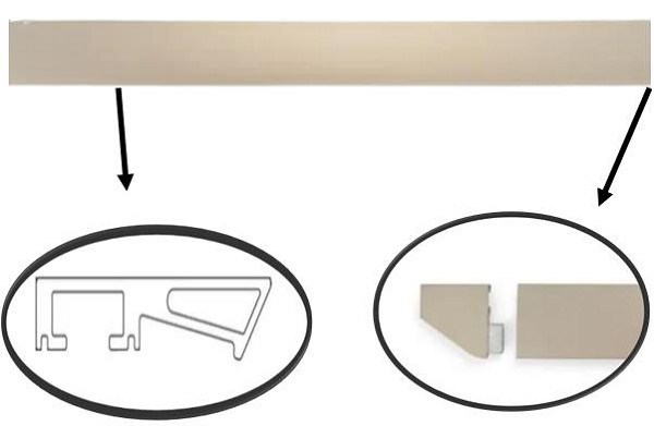 Perfil Pux Inno 18mm Matte Fll (metro Linear) 