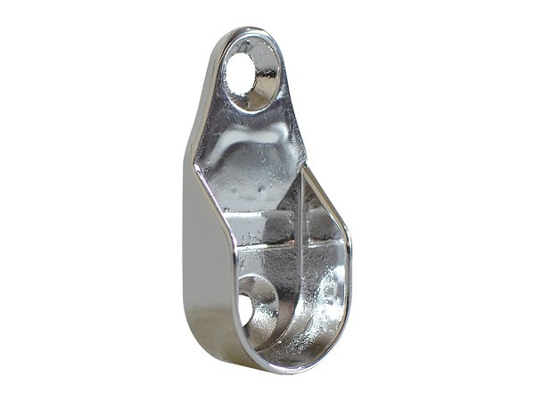 Suporte Cabideiro Oblongo Cromado (peça) 