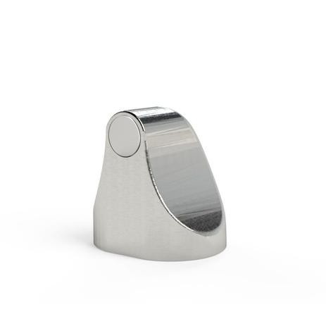 Trava Porta Adesivo Magnetico Cromado ** (peça) 